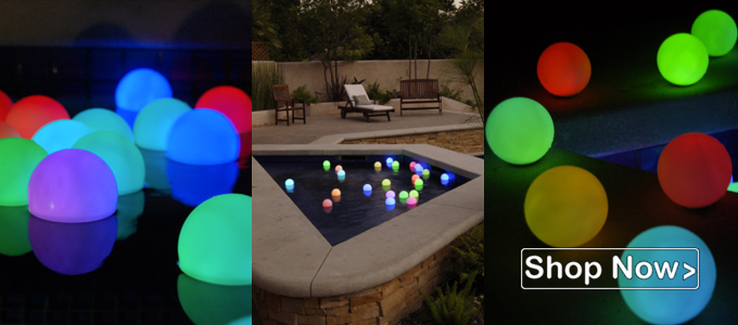 The range of 8cm and 12cm remote control waterproof balls will add some fun to your pool or pond