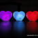 Glow Deluxe Heart Night Light|Glow Deluxe Battery Operated Heart Night Lights
