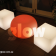 Glow LED Bubble Table|Glow Illuminated LED Bubble Table with Glow LED Cubes