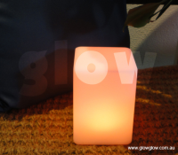 Glow LED Square Table Lamp|Glow Illuminated LED Remote Control Table Lamp