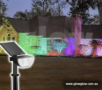 Glow Solar Powered LED Multi-Colour Outdoor Garden Light|Glow Solar Powered LED Multi-Colour Outdoor Waterproof Garden Light